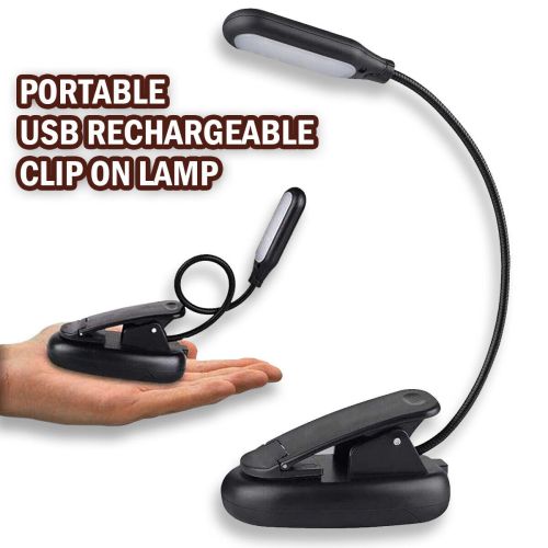 Flexible Clip On LED Light Lamp For Book Reading Tablet Laptop PC EReader Flexible Clip On LED Light Lamp For Book Reading Tablet Laptop PC EReader