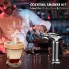 Original Cocktail Smoker Kit with Torch 4 Flavors Wood Chips Bourbon Whiskey Smoker Infuser Kit Old Fashioned Cocktail Kit Christmas Birthday Gifts fo