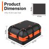 Cargo Carrier Bag Rooftop Travel Bag 16 Cubic Feet Waterproof Luggage Storage Carriers Anti-Slip Mat Suit for All Vehicle