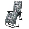 67x22in Chaise Lounger Cushion Recliner Rocking Chair Sofa Mat Deck Chair Cushion