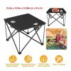 Travel Camping Picnic Portable Foldable Table with Cup Holder