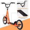 Height Adjustable Kid Kick Scooter with 12 Inch Air Filled Wheel