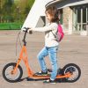 Height Adjustable Kid Kick Scooter with 12 Inch Air Filled Wheel